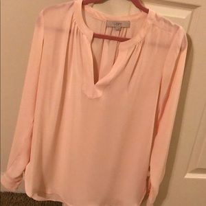 Pink blouse